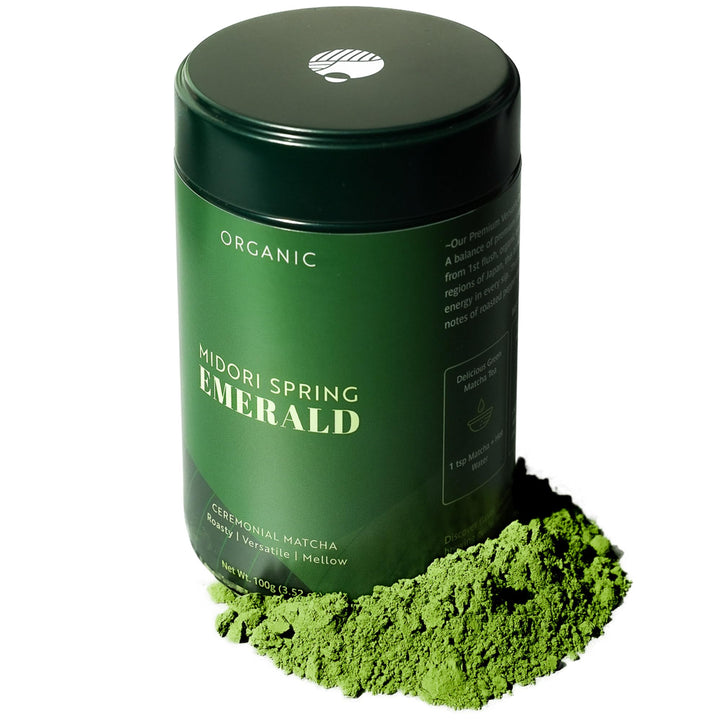 Midori Spring – Ceremonial Matcha Powder – Emerald – Premium Japanese