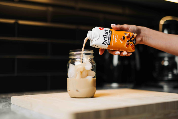 Brüst – Protein Coffee – Salted Caramel Latte – 330mL x 12