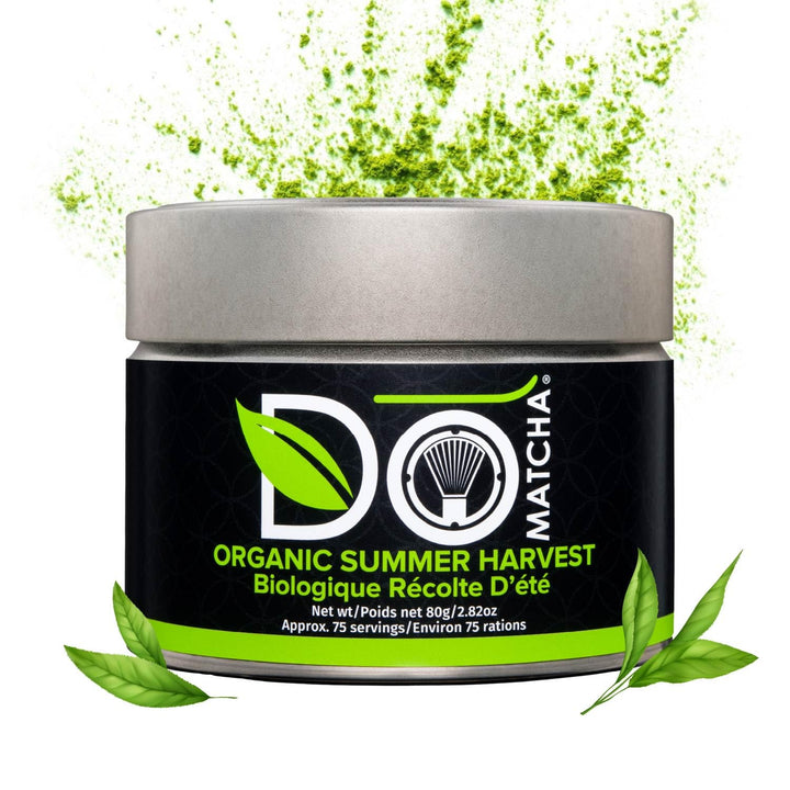 DoMatcha – Matcha Powder – Organic Summer Harvest – 80g Tin