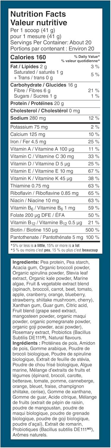 Vega – All-in-One Nutrition Shake – French Vanilla – 827 g, 20 Servings