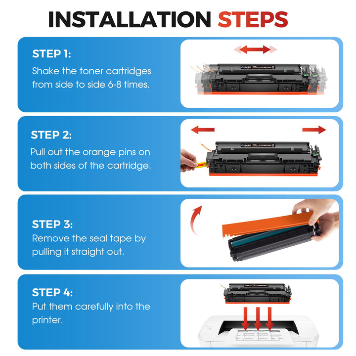 SUDLTO 218X W2180X Black Toner Cartridges with Chip - High Yield 2-Pack for HP Color LaserJet Pro MFP - Canadian Distribution - Ships Free Within Canada on Orders Above CAD $199