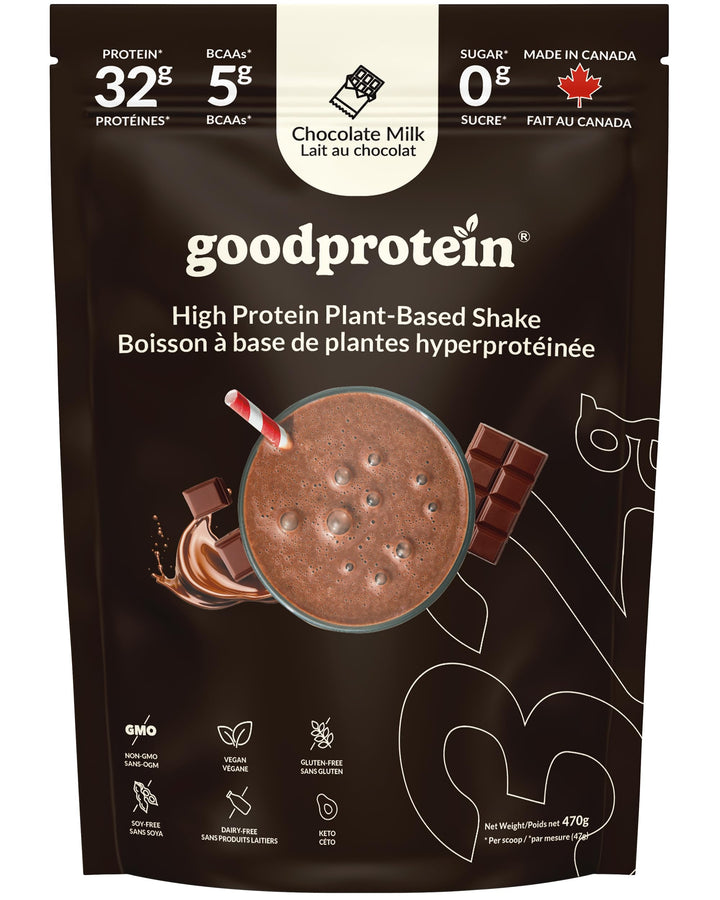Good Protein – Vegan High Protein Powder – Chocolate Milk – 470 g