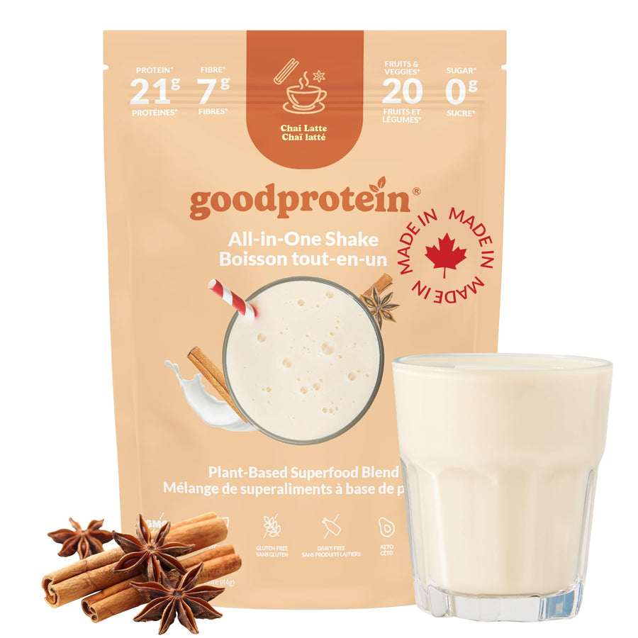 Good Protein - Chai Latte - Vegan Plant-Based Protein Powder - 440g