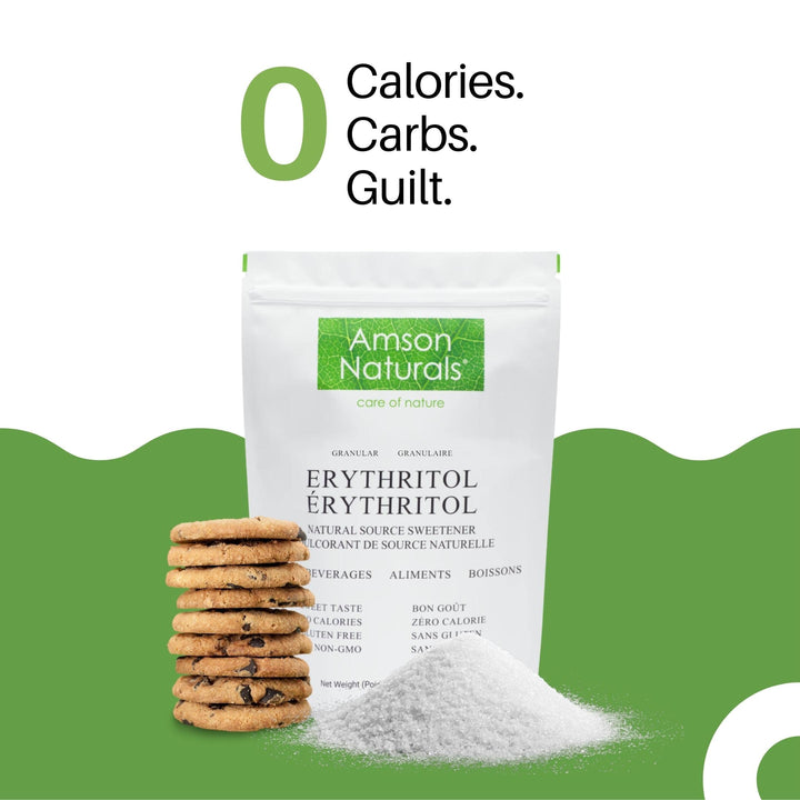 Amson Naturals – Erythritol – Granular Sweetener – 5 lb