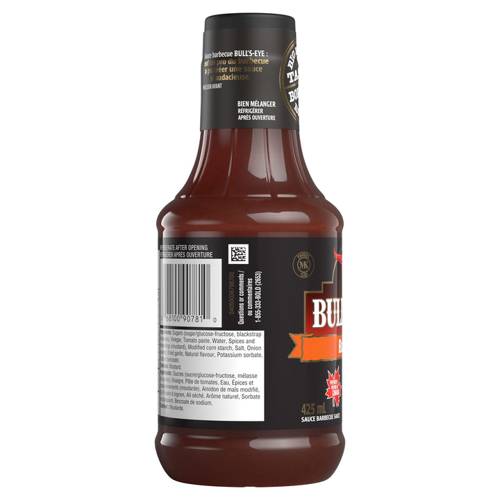 Bull's-Eye Buffalo BBQ Sauce, 2 x 425 mL - Canadian Distribution - Ships Free Within Canada on Orders Above CAD $199