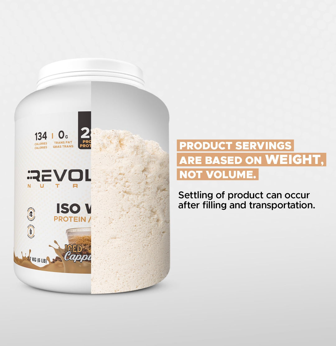 Revolution Nutrition – Iso Whey – Iced Cappuccino – 6 lb