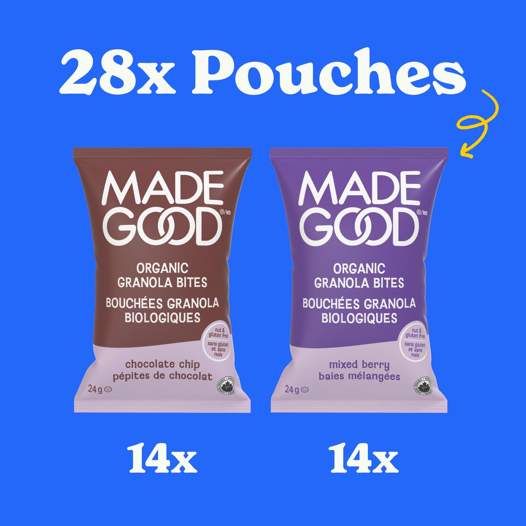 MadeGood – Granola Bites – Variety Pack – 28 Count