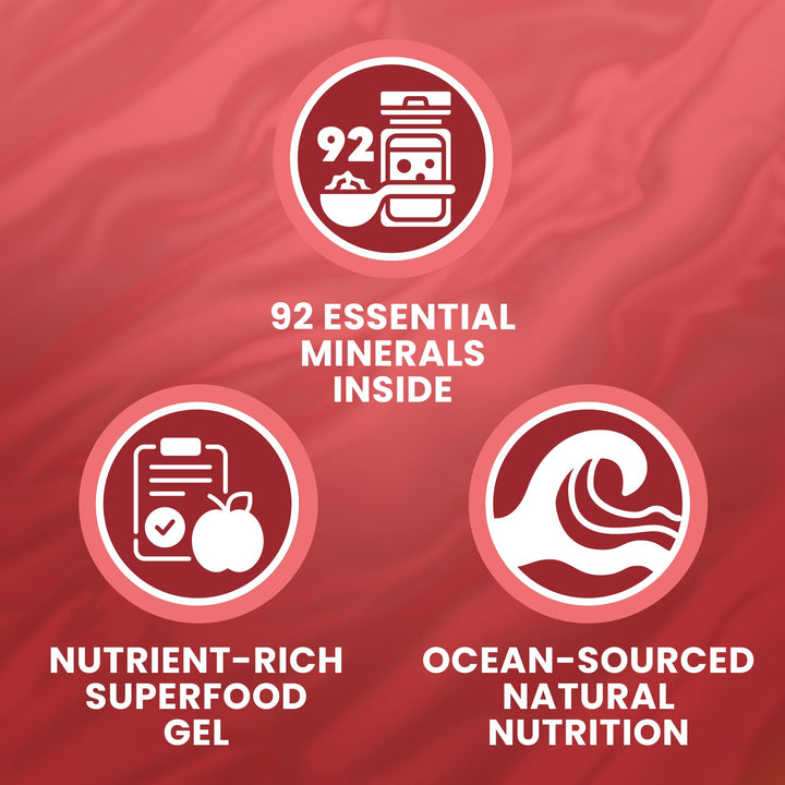 TrueSeaMoss – Sea Moss Gel – Strawberry – 473ml