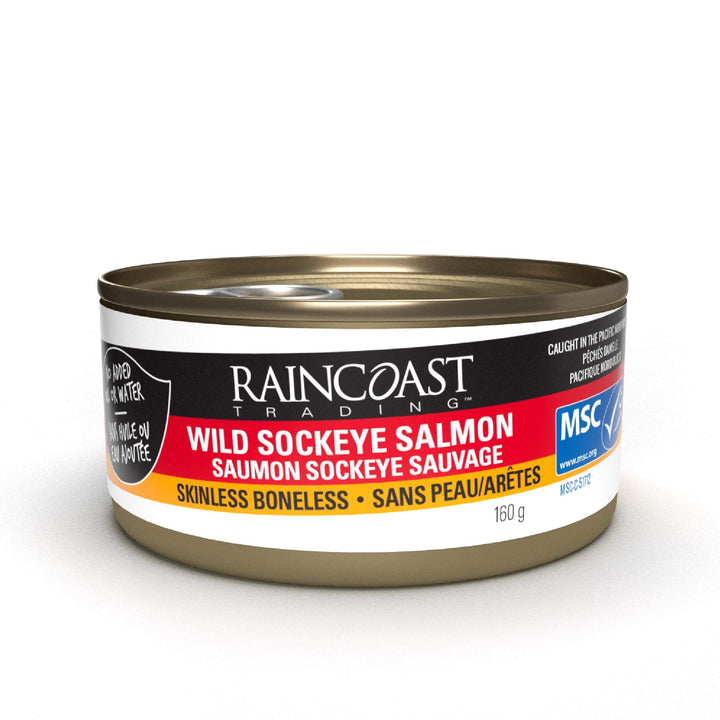 Raincoast Trading Wild Sockeye Salmon – Boneless & Skinless - Canadian Distribution - Ships Free Within Canada on Orders Above CAD $199