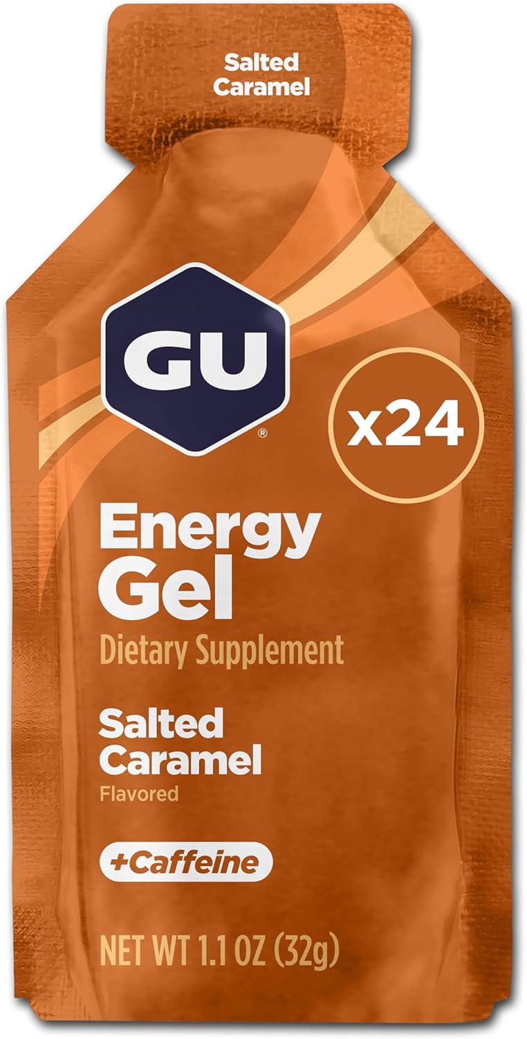 GU Energy – Energy Gel – Salted Caramel – 24 Pack
