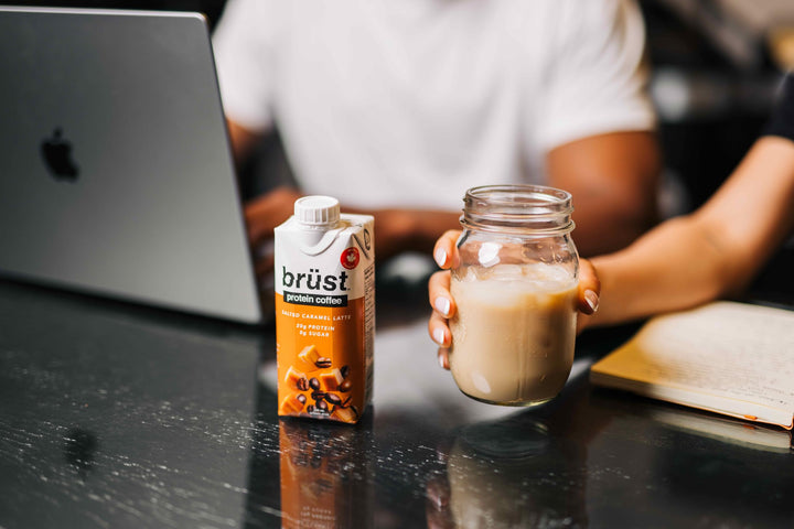 Brüst – Protein Coffee – Salted Caramel Latte – 330mL x 12