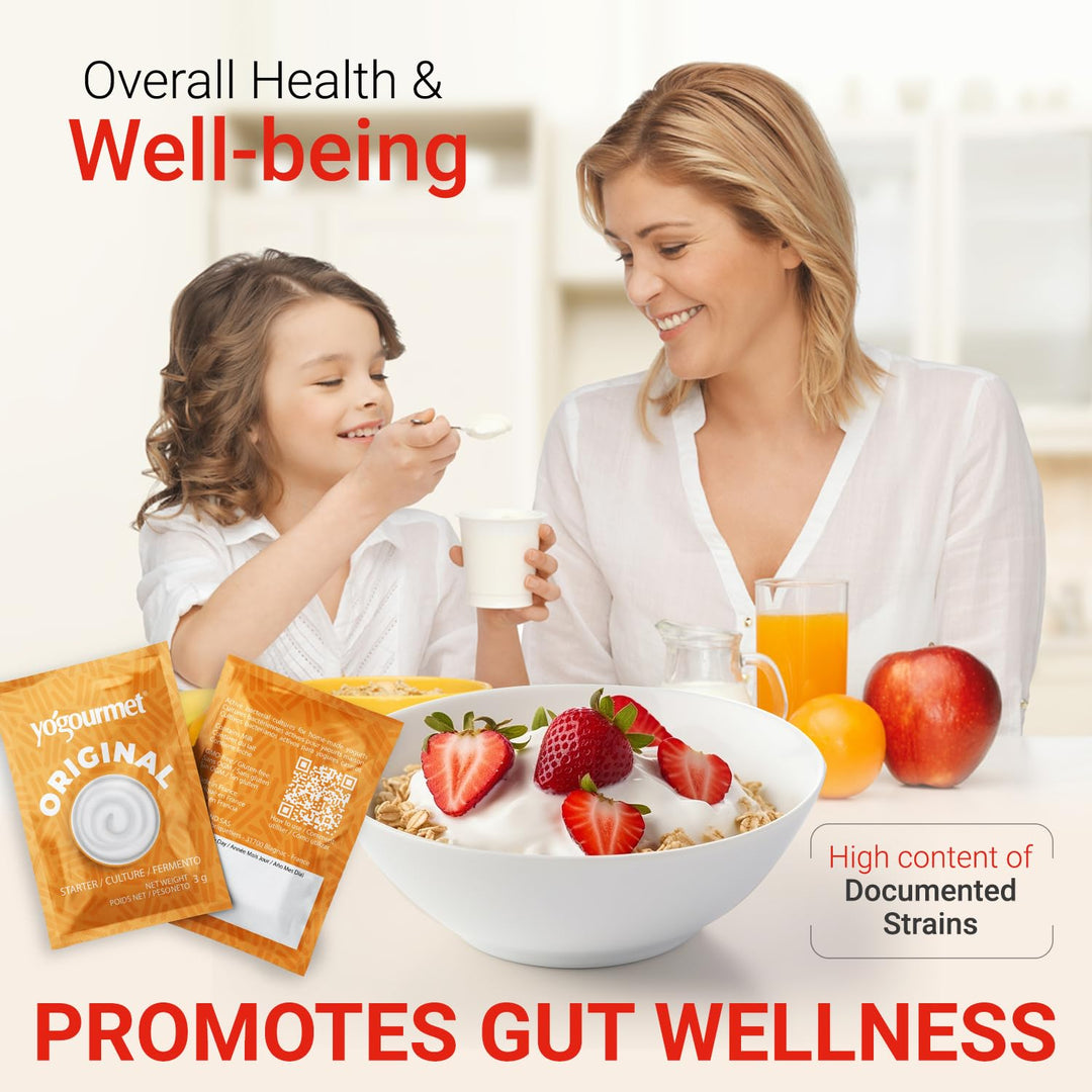 Yogourmet – Yogurt Starter – 16 Sachets – Make 16 Liters