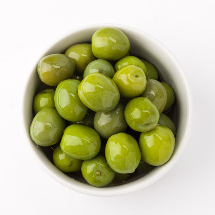 Castelvetrano Olives With Pits - 10 lb Case - CW Canada - Canadian Distribution