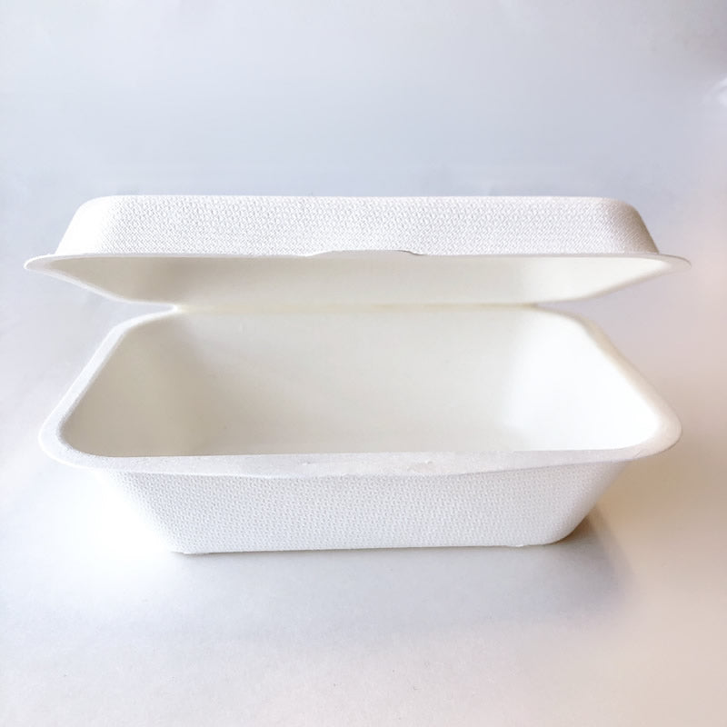 7" x 5" x 2.5" Sugarcane Clamshell 500cs