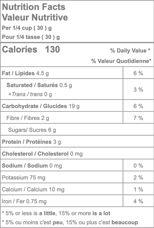 Céréales aux canneberges et aux noix de cajou en grappes - 6,8 kg (15 lb) - Distribution canadienne - Livraison gratuite au Canada pour les commandes de plus de 199 $ CA