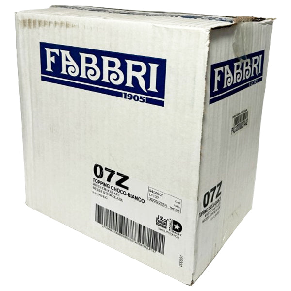 FABBRI 1905 - GOURMET SAUCE CHOCO-BIANCO BOTTLES 6x950 GR