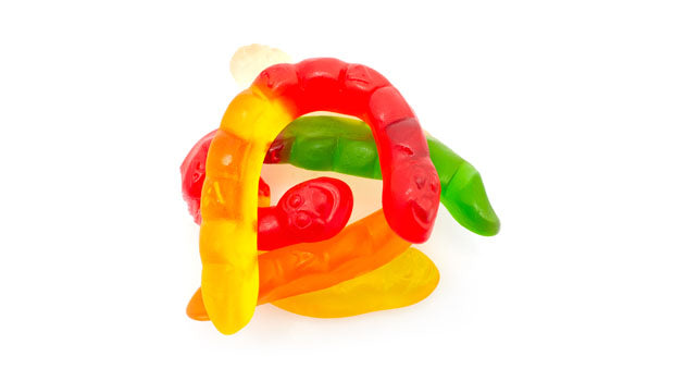 Albanese Gummy Worms 4 inch - 20 LB Box