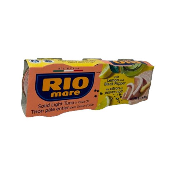 RIO MARE - TUNA LEMON PEPPER 32x3x80 GR