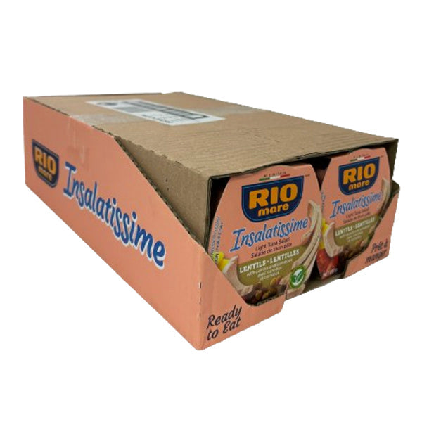 RIO MARE - INSALATISSIME LENTILS 18x160 GR