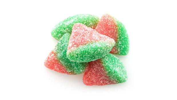 Sour Gummy Watermelon Slices - 22 LB Box