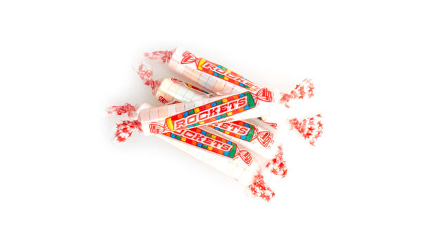 White Rockets Candy Rockets Candy - 22 LB Box - Premium Ice Cream and Dessert Toppings, Mi ...