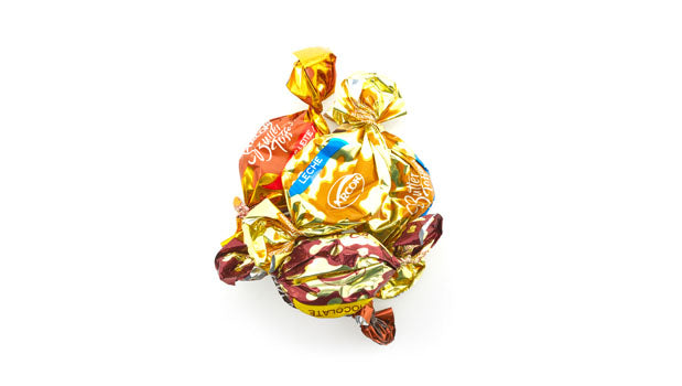 Butter toffees individually wrapped candies - Bulk 22 LB Box - Canadian distributor