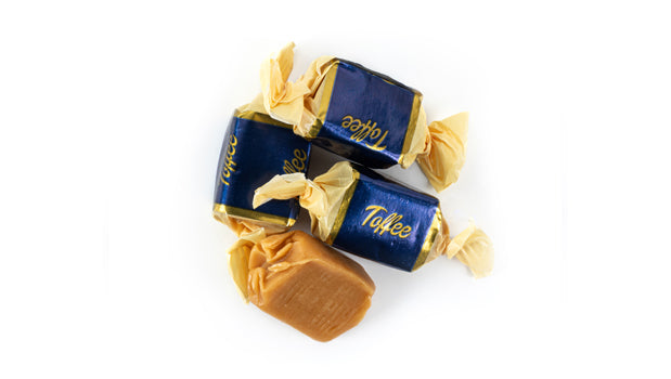 Waterbridge creamy soft toffee - individually wrapped - 13 LB Box - Canadian distribution
