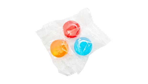 No Sugar Added Assorted Fruit Mix Candies - Individually wrapped - 11 LB Box - Canadian Distribution