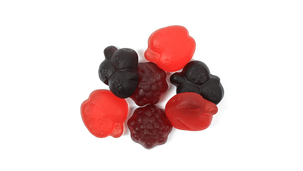 Vegan Jelly Berries (Made with 20% Fruit Juice) - 6 LB Box - Canadian Distribution