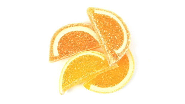 Lemon and Orange flavored jelly slices - 6.61 LB box