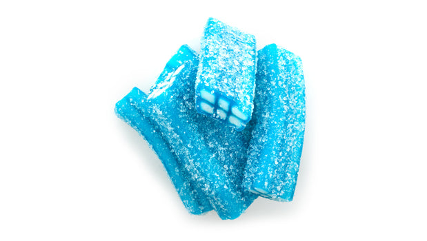 Blue Raspberry Candy Bricks - 26.5 LB Box - Canadian distributor