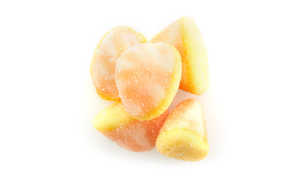 Gummy caramel drops candy - 26.5 LB box - Canadian distribution