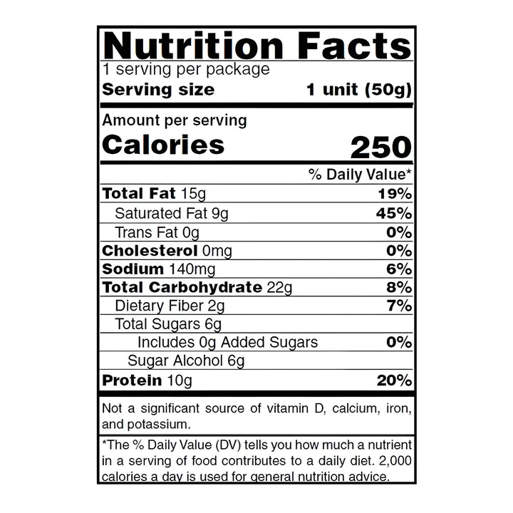 Mrs Taste Cookie'wich- Cookies N Cream 10x50g - Canadian Distribution - Ships Free Within Canada on Orders Above CAD $199