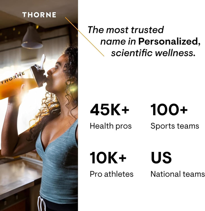 Thorne – Creatine Monohydrate Powder – Unflavored – 90 Servings