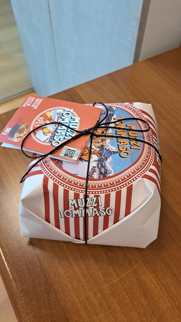 Fabbri – Tommaso Muzzi – Panettone – Traditional with Candied Fruit – 1.1 lb