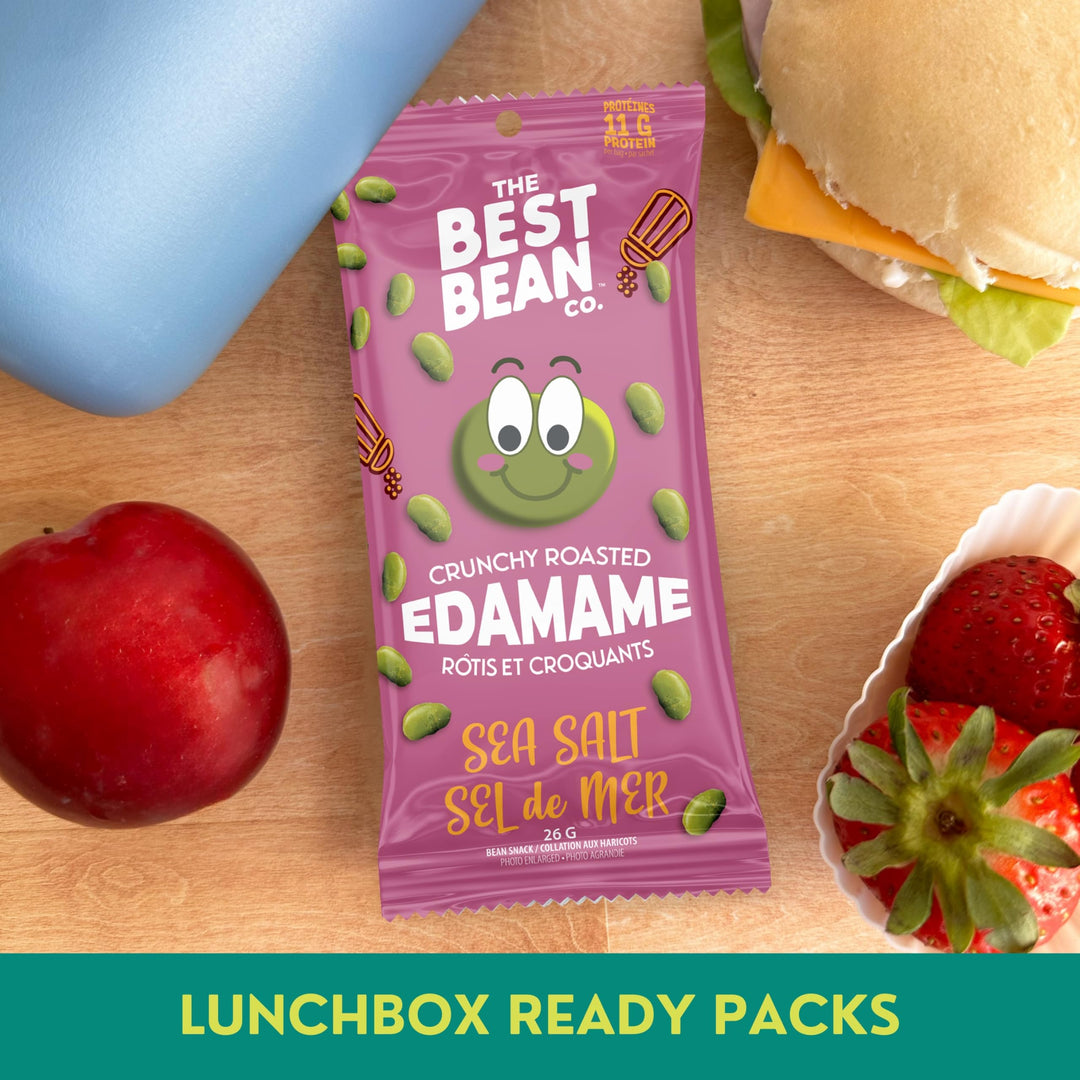 Best Bean Co. – Roasted Edamame Snack – Variety Pack – 24 Bags