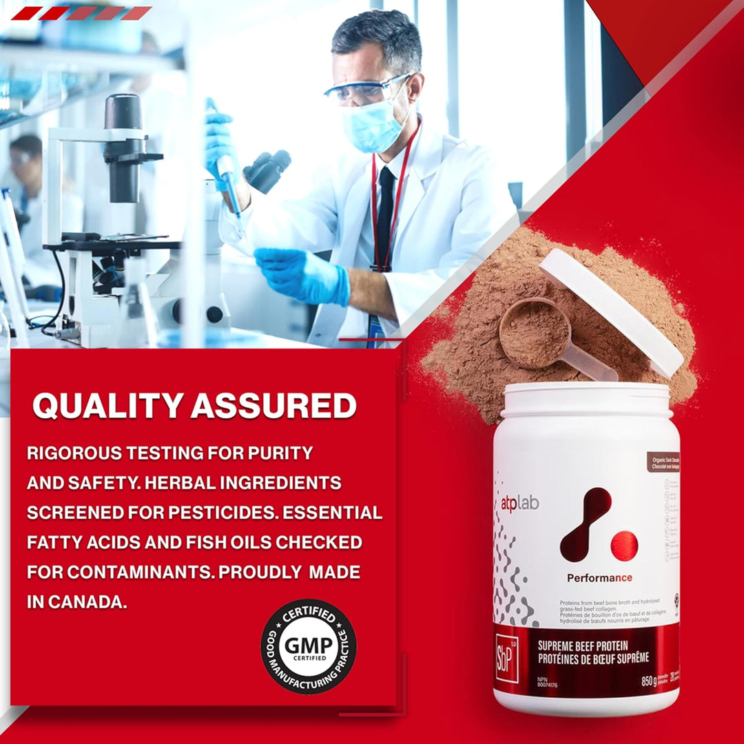 ATP Lab – Beef Protein Powder – Chocolate – 850 g, 28 Servings