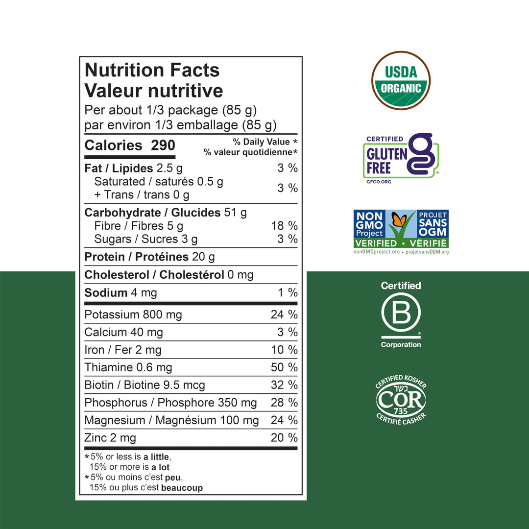 Chickapea – Organic Chickpea Pasta – Spirals/Penne/Shells – 6 x 227g