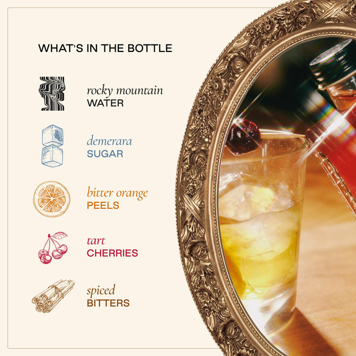 Strongwater – Old Fashioned Mix – Craft Syrup – 8 oz