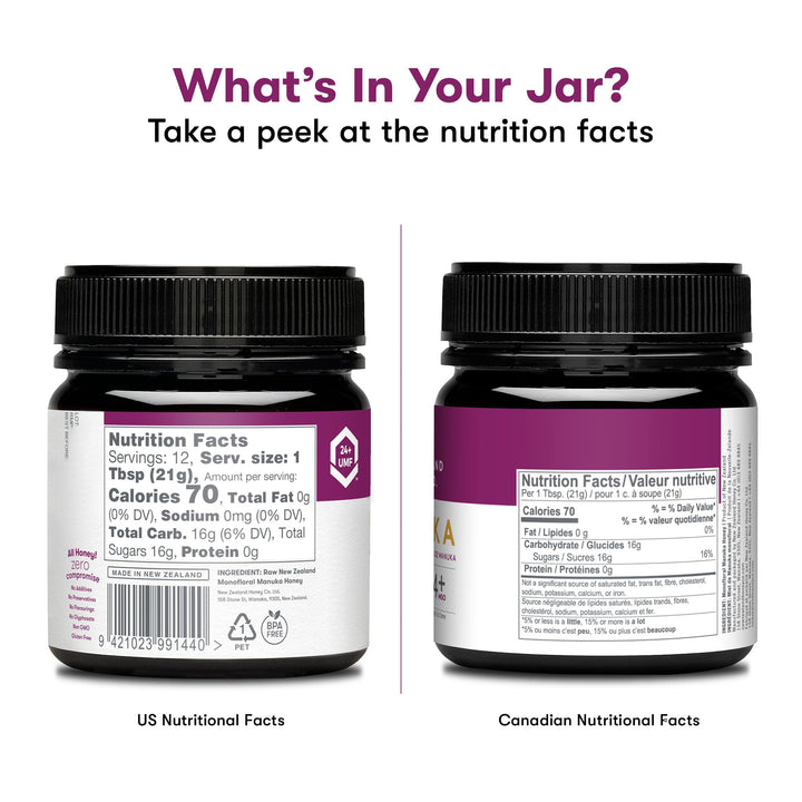 New Zealand Honey Co. – Manuka Honey – UMF 24+ / MGO 1122+ – 8.8 oz