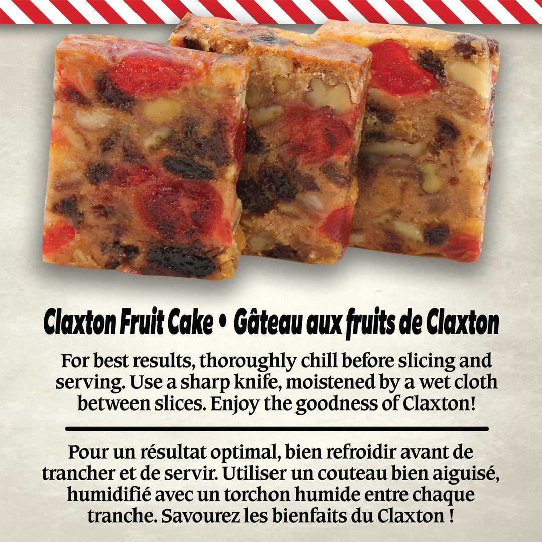 Claxton – Fruit Cake – Dark Recipe – 3 × 1 lb