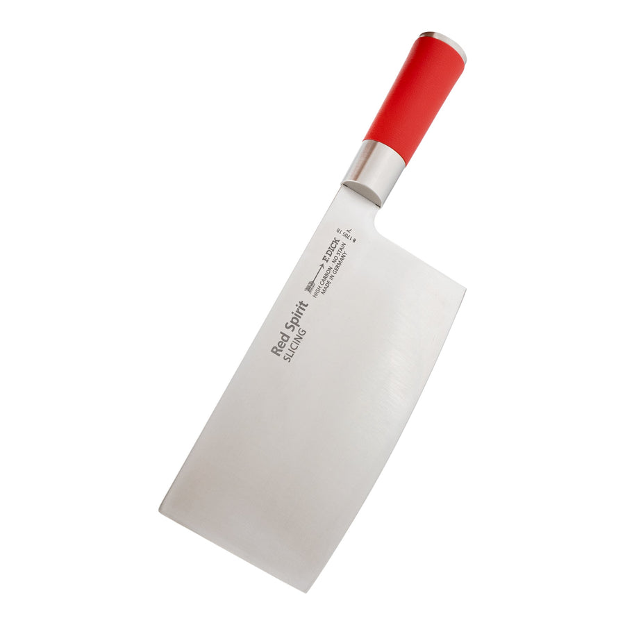 Friedrich D - Red Spirit Slicing Cleaver - 18 cm (7 in) - Restaurant Equipment and Smallwares - Canadian Distribution