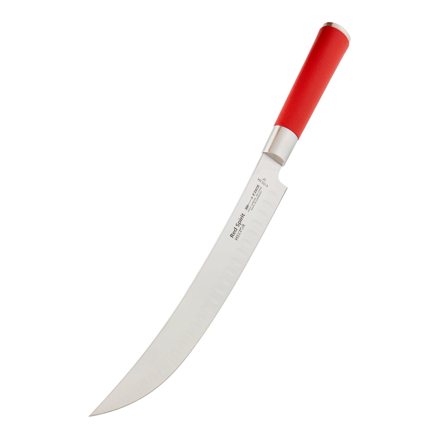 Friedrich D - Red Spirit Butcher Knife - 25 cm (10 in) - Restaurant Equipment and Smallwares - Canadian Distribution
