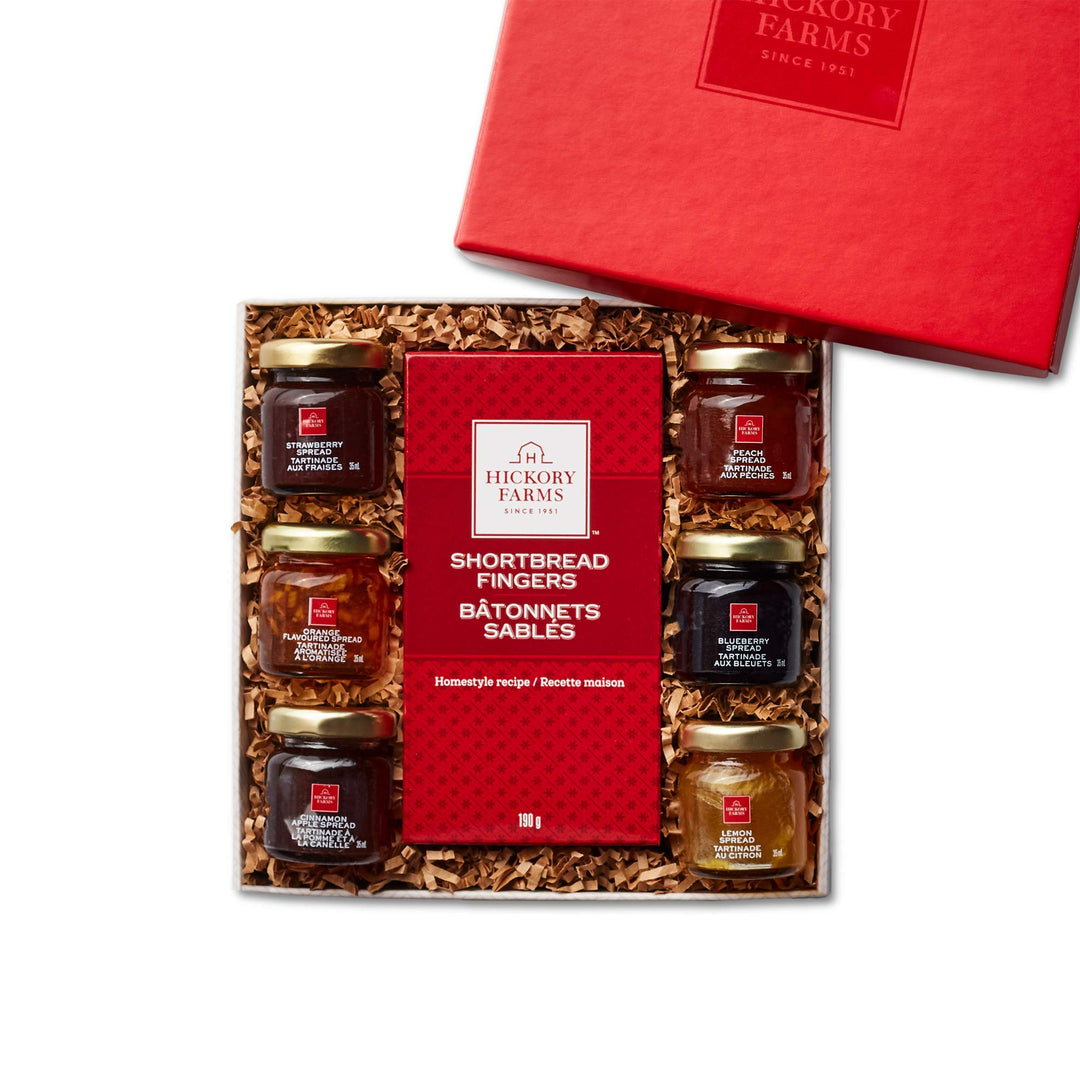 Hickory Farms – Jelly Sampler Gift Box – Jams, Jellies & Treats