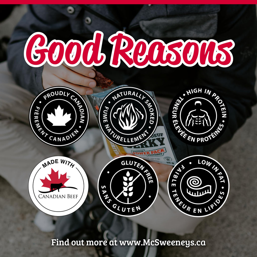 McSweeney’s – Teriyaki Beef Jerky – Power Pack – 30 g × 12