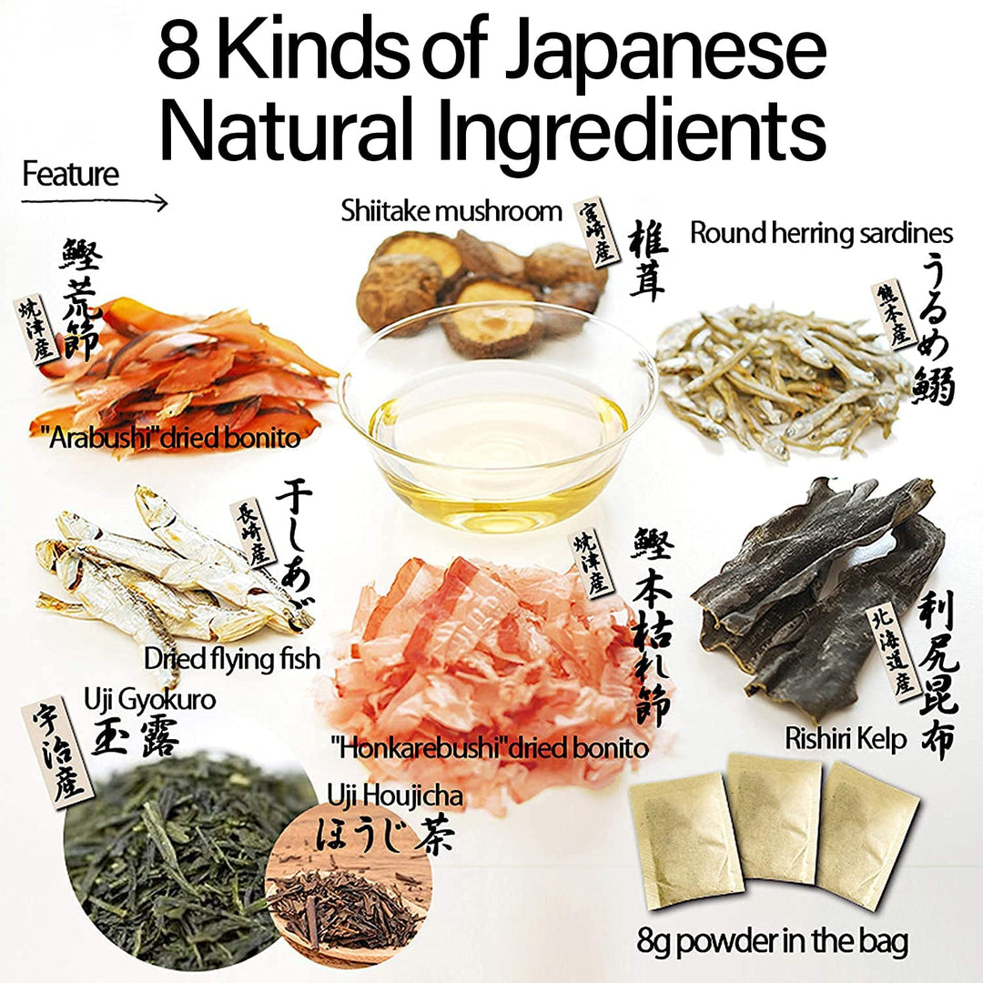 Chaganju – Authentic Japanese Dashi – Umami Soup Stock – 15 Packets