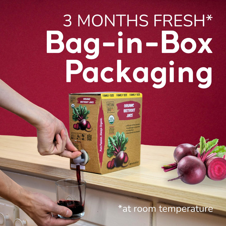 Organic Beetroot Juice – Pure Beet Juice – Original – 3L – Not From Concentrate