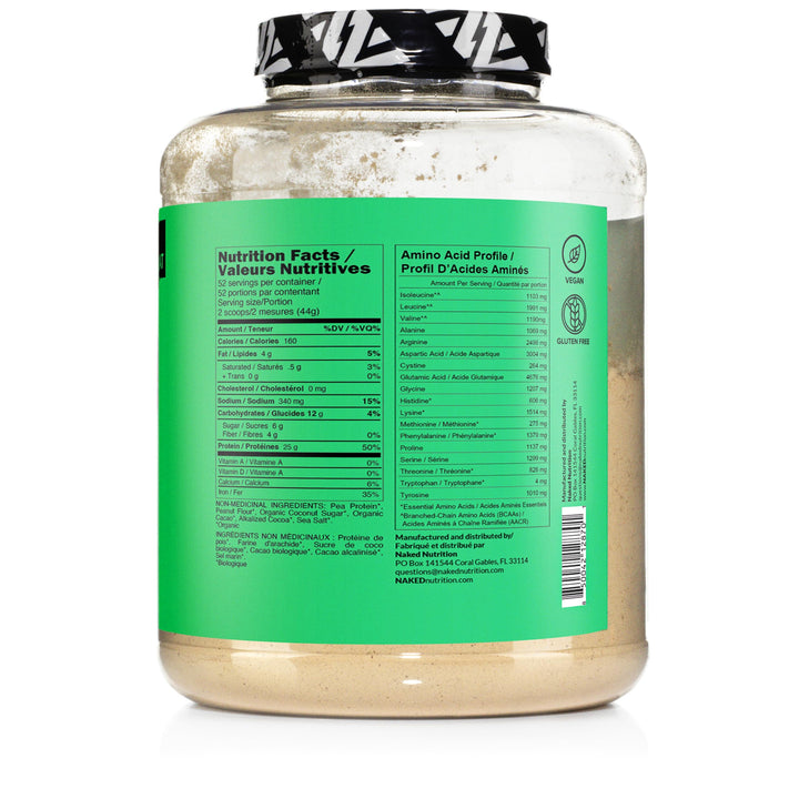 Pea – Chocolate Peanut Butter Protein Powder – 52 Servings – 5lb