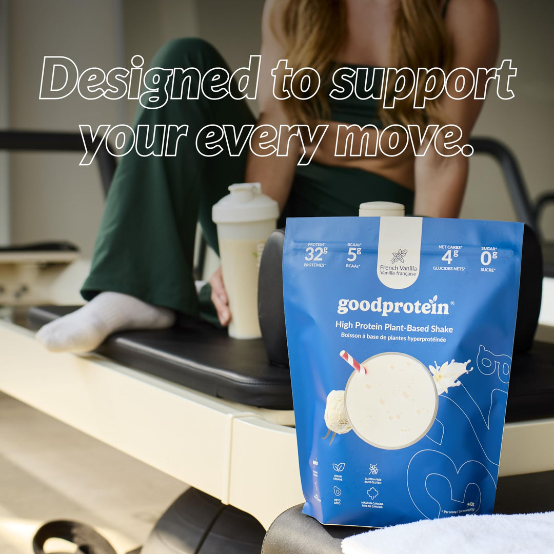Good Protein – Vegan Plant Based Protein Powder – French Vanilla – 470g – 32g protein