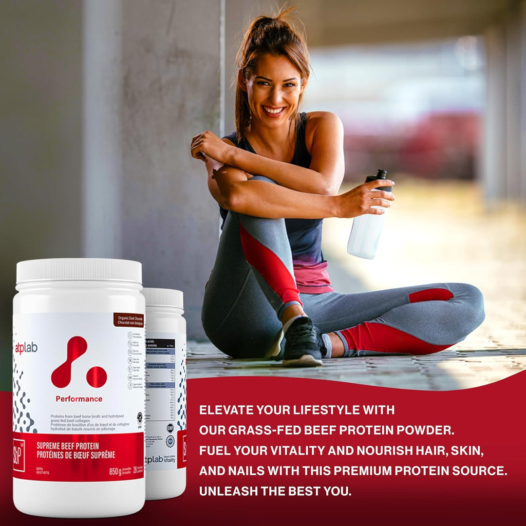 ATP Lab – Beef Protein Powder – Chocolate – 850 g, 28 Servings